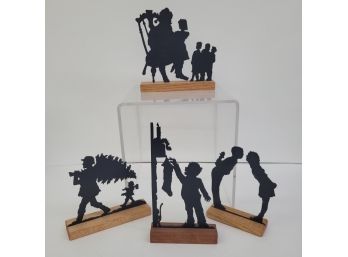 William Hofferth Wooden Silhouettes Christmas Theme