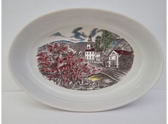 Johnson Bros The Friendly Village Oval Casserole Dish