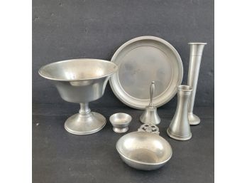 Vintage Pewter Collection Includes Woodbury And Royal Holland