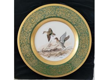 1971 Limited Edition Lockhart Birds  By Pickard No. 1178 Of 2000 Collector Plate