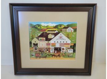 Nicely Framed Charles Wysocki Print