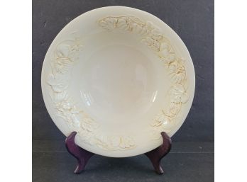 Large Decorative Pumpkin Design Bowl