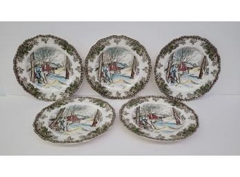 Johnson Bros The Friendly Village Sugar Maples Plates