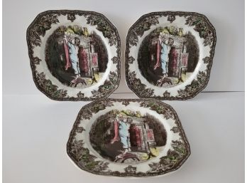 Johnson Bros. The Friendly Village 7.75' Square Salad Plates