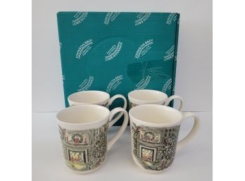 Johnson Bros The Friendly Village Merry Christmas Mugs