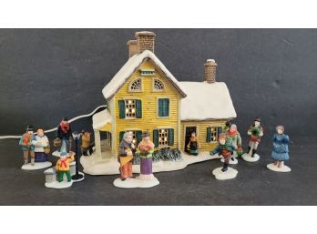 Light Up Electric Christmas Village House