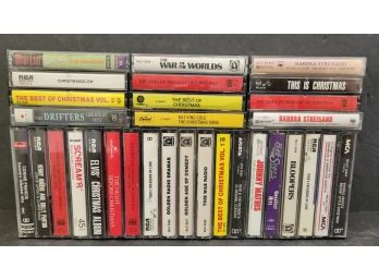 Mixed Lot Of Cassette Tapes