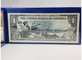 Commemorative  Education  Series $1 Banknote  Reprint On Dollar Bill