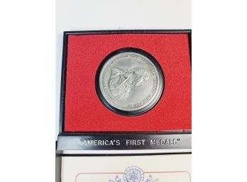 Major Henry Lee Medal In Pewter Bicentennial