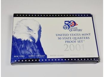 2001 State Quarter Proof Set