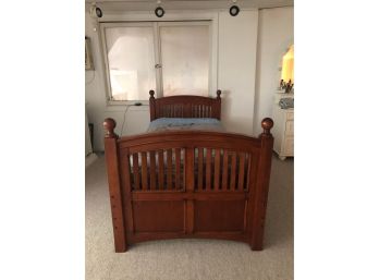 38'H Wood Twin Bed