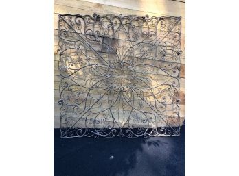 50' Square Metal Trellis - Hanging Art