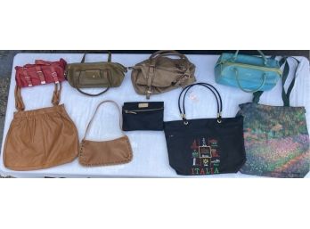 9 - Handbags, Purses, Totes, & Cross Body -designer - Vegan, Leather, Fabric And Polyester