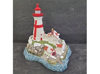 Harbour Lights Lighthouse East Quoddy Light Canada #708 Christmas 1999