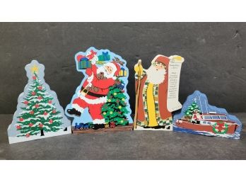 The Cats Meow Wooden Christmas Theme Decor