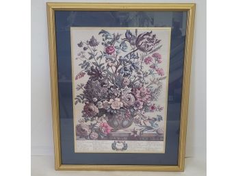 Nicely Framed Print Under Glass Lot 2