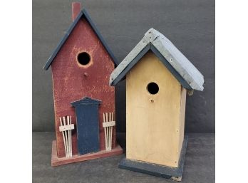 Handmade Wooden Bird Houses