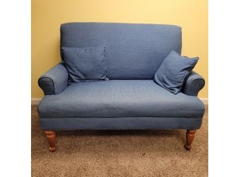 Denim Cloth Love Seat