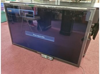 Samsung 55 Inch Flatscreen TV (see Pics And Desc)