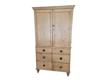 Custom Made 2 Piece  Pine Wardrobe With Draws