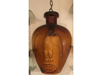 Large Eagle Bottle Converted To A Lamp