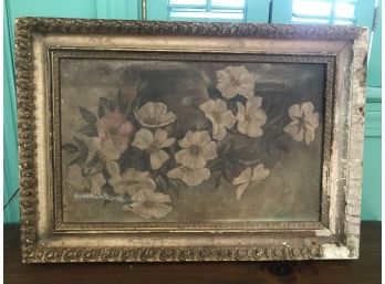 Flowers- Framed- Possibly Print Process By Winsor & Newton