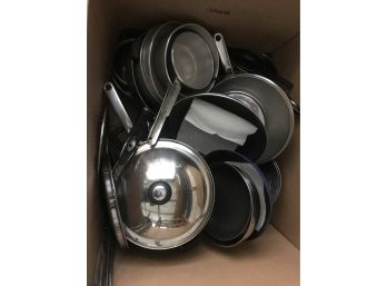 Large Lot Of Pots And Pans