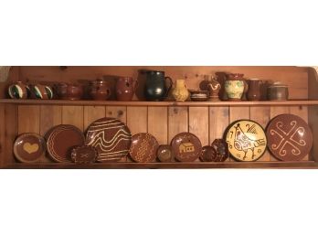 23 Pieces Of Pottery By Various Artists