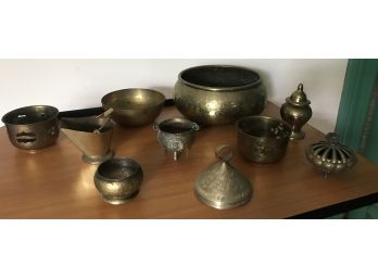 Brass Lot - Bowls And More