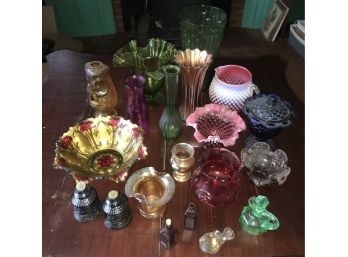 Huge Colored Glass Lot