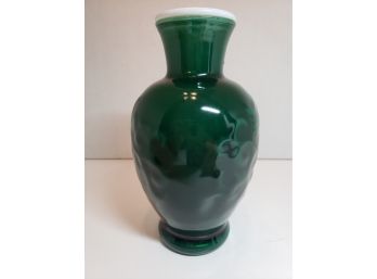 VERY NICE JADE COLOR VASE