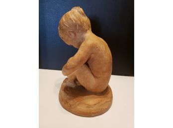 Reproduction Of The Original Made By Museum Pieces Inc. N.y. Darleen Nude Little Girl