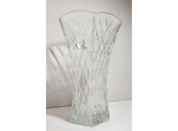 10  Inch Height Glass Flower Vase