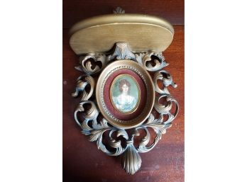 FANCY VINTAGE VICTORIAN HANG ON WALL SHELF