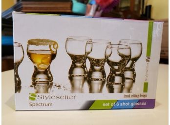 Box Of 6 Shot Glasses - New