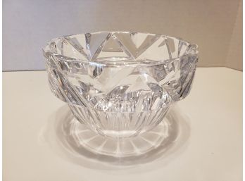 Beautiful ~ Very Heavy Crystal Candy Dish