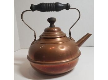 Antique Copper Tea Pot