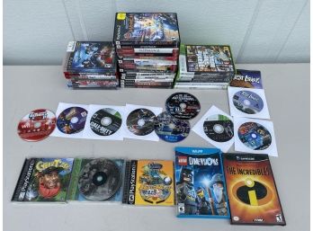 Assortment Of Video Games