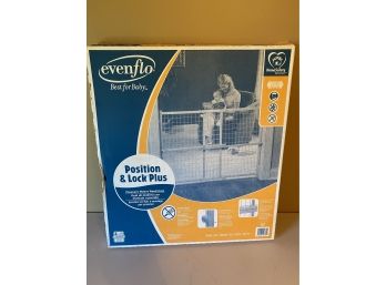 Evenflo Pressure Mount Wood Baby Gate