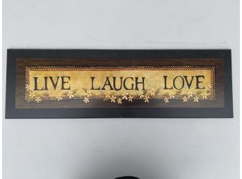 Live Laugh Love Wall Art