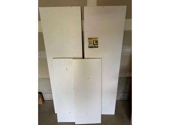 White Laminate Shelving