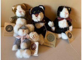 Boyds Bears Stuffed Cats And Mouse