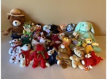 Assortment Of Stuffed Animals