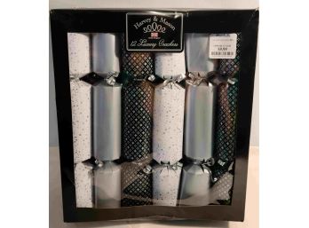 12 Harvey & Mason Holiday  Crackers, NIB