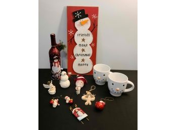 Red Snowman Lot