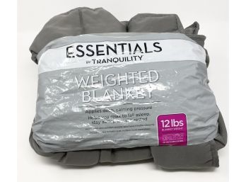 Essentials By Tranquility 12lb Weighted Blanket