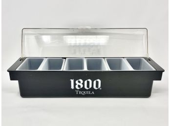 1800 Tequila 6 Compartment Bar Condiment Caddy