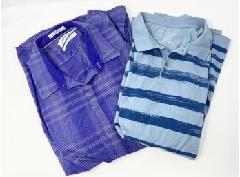 Set Of 2 Mens Calvin Klein Shirts - Sizes L & XL