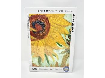 EuroGraphics Sunflowers By Vincent Van Gogh 1000-Piece Puzzle NEW