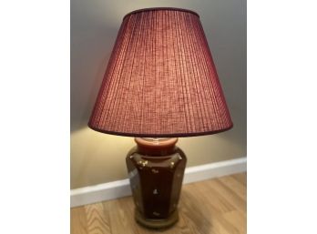 Vintage Asian Style Large Table Lamp
